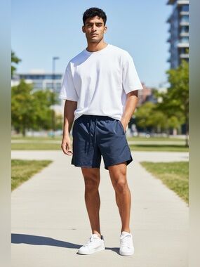 Nike Men's Dri-FIT Versatile Shorts Navy Blue